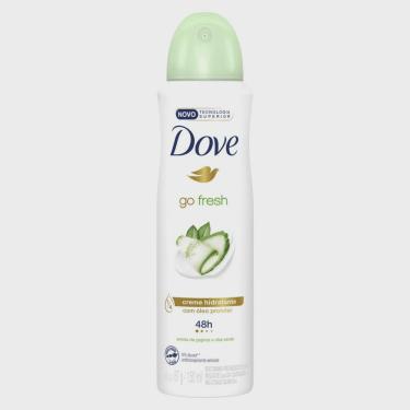 Imagem de Desodorante Antitranspirante Aerosol Dove Go Fresh Pepino e Chá Verde 150ml
