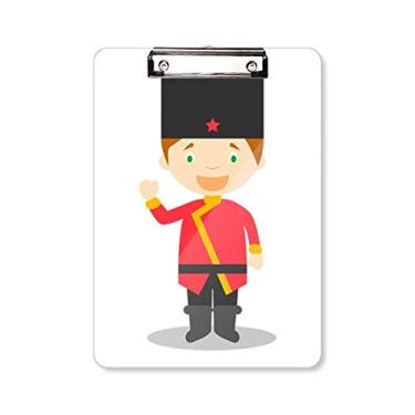 Imagem de Placa de apoio para prancheta de desenho Rússia A4