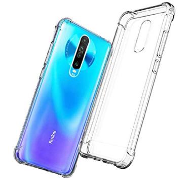 Imagem de Capa Protetora Para Xiaomi Redmi K30, Mi 10T e K30 5G Tela De 6.67 Polegadas Capinha Case Transparente Air Anti Impacto Prote��o De Silicone Flex�vel - Danet