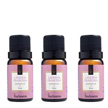 Imagem de VIA AROMA Kit 3 Essências Via Aroma Para Aromatizador Elétrico 10ml (Lavanda Francesa)