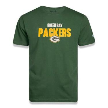 Imagem de Camiseta New Era Green Bay Packers Bold Verde-Unissex