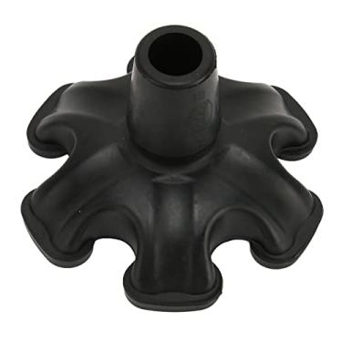 Imagem de Ponta de Bengala Autoportante, 6 Pés de Apoio Ponta de Bengala de Absorção de Choque Estável para Bastão de 19 Mm