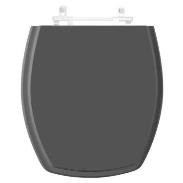 Imagem de Assento Sanitário Thema Preto para vaso Incepa