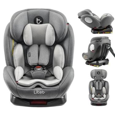 Imagem de Cadeira Para Auto 0 A 36 Kg Isofix Com Rotação 360º Snugfix Preta E Ci