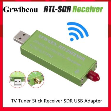 Imagem de Grwibeou ofertas superiores sdr adaptador usb RTL-SDR rtl2832u  r820t2  1ppm tcxo tv sintonizador