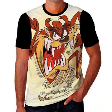 Imagem de Camiseta Camisa Taz Mania Desenho Kids Criança Infantil L15_X000d_ - J