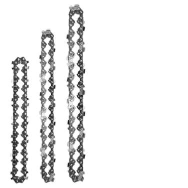 Imagem de Correntes de aço para motosserra elétrica, 4/6/8 unidades, acessórios práticos para carpintaria, substituição para mini motosserras, corte de madeira, 8 polegadas