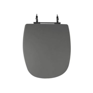 Imagem de Assento Sanitário Poliéster para Louça Sabatini icasa Aço Cinza Escuro