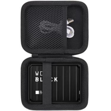Imagem de Aenllosi Estojo rígido de substituição para Western WD Black 1TB 2TB 4TB 5TB P10 / 500GB 1TB 2TB P50 Game Drive portátil (para P10)