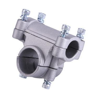 Imagem de Braçadeira de Suporte de Alça Robusta para Tubo de Roçadeira Aparador de Strimmer, Ajuda a Segurar o Guiador, Compatível Com Diferentes Configurações (Suporte de fixação cruzada