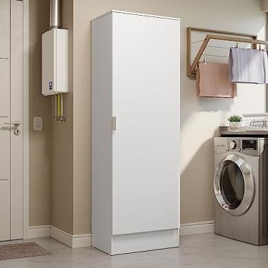 Imagem de Armário Multiuso 60 cm 1 porta Branco Madesa