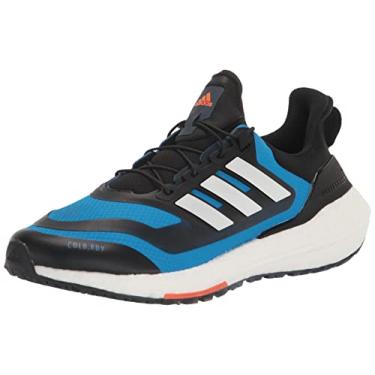 Imagem de adidas Tênis de corrida masculino Ultraboost 22 Cool.rdy, Blue Rush/Branco/Preto, 10.5