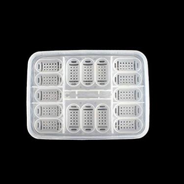 Imagem de Caixa de Criação de Répteis, 16 Grades, Incubadora de Ovos de Répteis, Caixa para Incubação de Ovos, Cobra, Lagartos, Juba de Leões, Gecko (Sem termômetro)