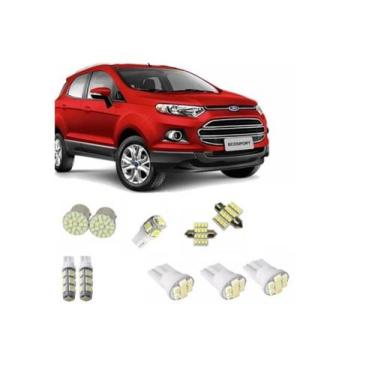 Imagem de Kit Lampada Led Ford Ecosport Novo Tipo Xenon - Envio Já - Blue Lion