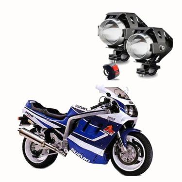 Imagem de Kit Led Farol de Milha Moto Suzuki GSX R 1100 1991 1992 1993 1994 1995