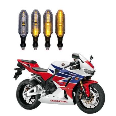 Imagem de Kit 4 Setas Sequenciais P26S Honda CBR 600RR 2010 2011 2012 2013 2014 