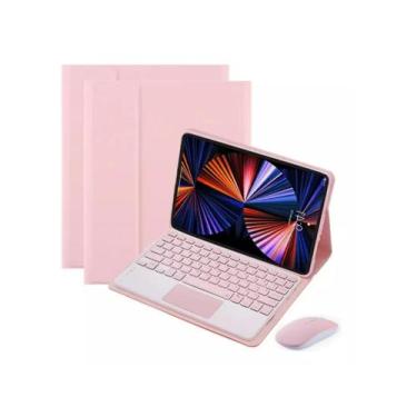 Imagem de Capa Com Teclado Touchpad + Mouse Para Galaxy S9 Fe 10.9 - Fam