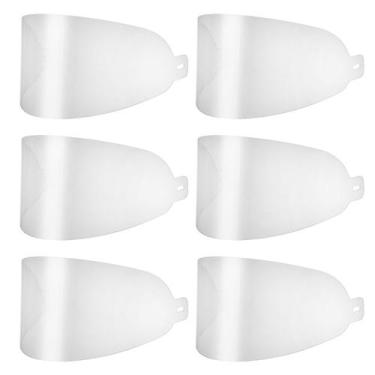 Imagem de Kit Viseira Capacete Pro Tork Sport Moto - 6 Unidades, CRISTAL, Único