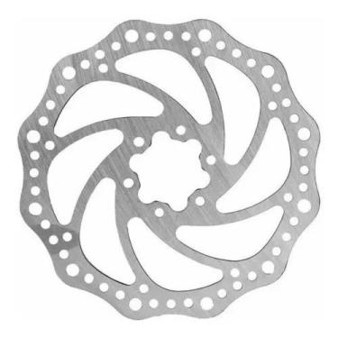 Imagem de Disco Freio Rotor Para Bike 160mm Inox 6 Parafusos Absolute