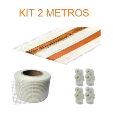 Imagem de FITA ELETRICA ELETROFITA 2 M 2 vias 10A malha conectores