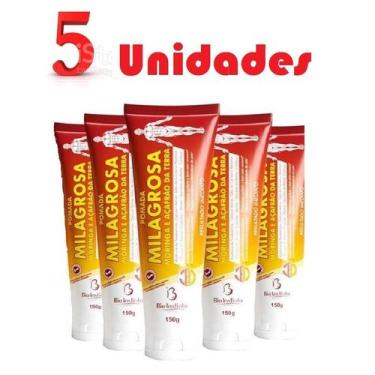 Imagem de Kit com 5 Pomada Massageadora Milagrosa 150g - Bio Instinto