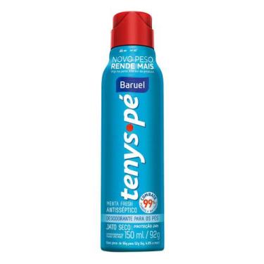 Imagem de Tenys Pé Baruel Jato Seco Menta Fresh 150ml