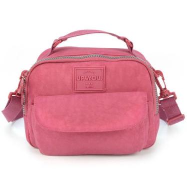 Imagem de Bolsa Up4You Crinkle Com Alça De Mão E Transversal, Vinho