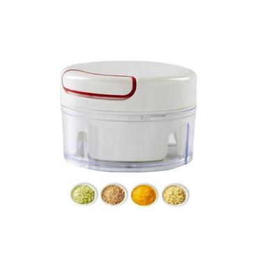 Imagem de Triturador Alho Mini Multiprocessador Triturador Inox P - Food Chopper