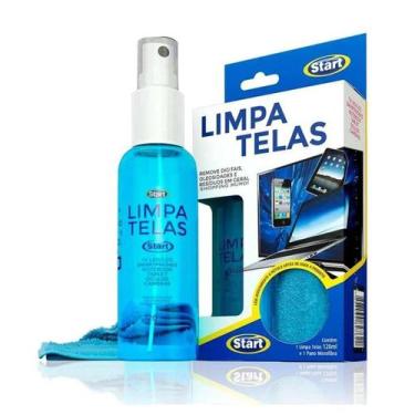 Imagem de Kit Limpa Telas Start 120Ml Smartv Notebook Smartphone + - Start Quimi