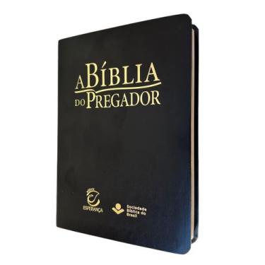Imagem de Biblia do Pregador de estudos grande Preta - CENTRAL