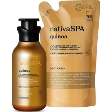 Imagem de Kit hidratante + refil nativa spa oboticario