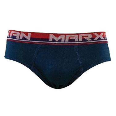 Imagem de Kit 3 Cueca Marxan Juvenil 100% Algodão, Variados, G