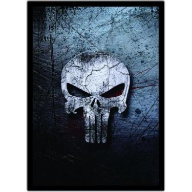 Imagem de Quadro Decorativo O Justiceiro Geek Decorações Com Moldura G05 - Vital