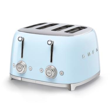 Imagem de Smeg 50s Retro Line Pastel Blue 4x4 Slot Toaster
