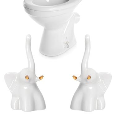 Imagem de FillTouch Tampas de parafuso de vaso sanitário, tampas de parafuso de vaso sanitário, tampas de parafuso de vaso sanitário, tampas de parafuso de vaso sanitário decorativas, capas de vaso sanitário de