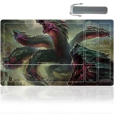 Imagem de sabermaster MTG Playmat Table Mats Size 60X35 cm Mousepad Compatible for MTG RPG CCG Trading Card Game Play mats Original Play Mat Art Designs & Accessories (5)