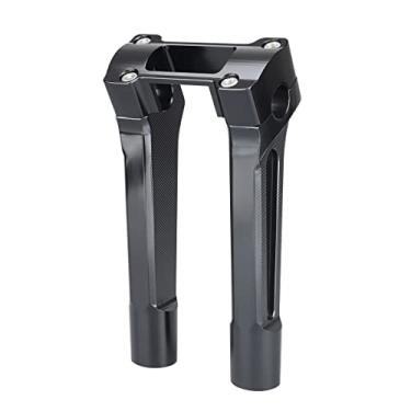 Imagem de Elevadores de guidão de motocicleta compatíveis com painéis digitais, extensão reta de uma peça alta para Harley Newer M8 Softail Street Bob Breakout 2018-2022 Lowrider ST 2022 (20.3 cm)
