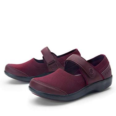 Imagem de Tênis de caminhada feminino TRAQ BY ALEGRIA Qutie Smart, Vino, 13