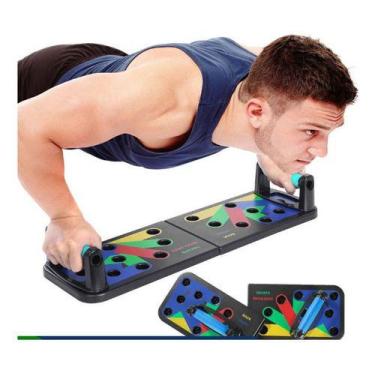 Imagem de Prancha Para Flexão Braço Bíceps Tríceps Lombar Dorsal Ombro - oem