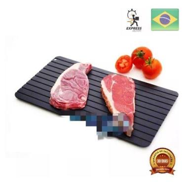 Imagem de Tábua Descongelar Rápido Carne Bandeja Mágica Alimentos P - Mr Vendas