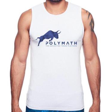 Imagem de Regata Polymath The Securities Token Platform - Foca na Moda, Branco, 