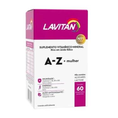 Imagem de Vitamina Mulher de A  Z com 60 cpr  Lavitanc - Cimed