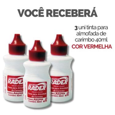 Imagem de Kit Tinta Refil + Almofada Carimbo Alto Rendimento - Escolha Seu Kit -