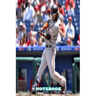 Imagem de Notebook : Brandon Crawford Lined College Ruled Paper,6x9 100 Pages, Thankgiving Notebook Journal, Matte Finish Cover #55