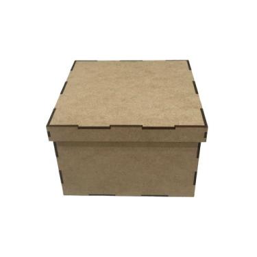 Imagem de Caixa 12x12x8 tampa sapato cód-ccl22 - MDF