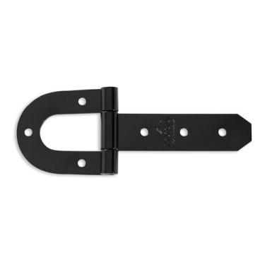 Imagem de Dobradiça Ferradura Haste Curta N-5 28cm Forsul para portão, porteira 