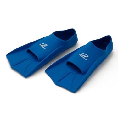 Imagem de Nadadeira de Silicone Training Fins, Hammerhead, Unissex, Azul Royal, Tam 33/34