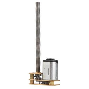 Imagem de Motor DC 100RPM Grande Momento de Força Engrenagem de Metal, Baixa Velocidade, Baixo Ruído Adequado para Elevadores, Braços Mecânicos Com Bobina de Fio de Cobre Puro, Eixo 12V