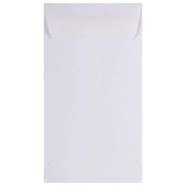 Imagem de Envelope de moeda de papel JAM – 50 envelopes por pacote, Branco, #5 Coin