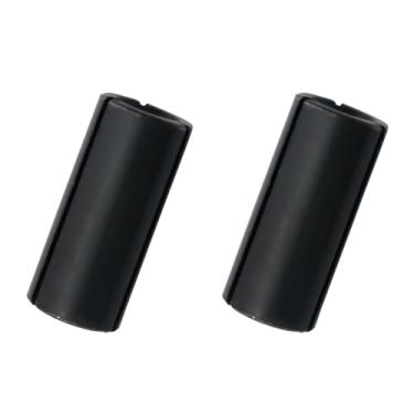 Imagem de ZZHXSM 2 peças de mandris de conversão para máquinas de gravação 1/2 a 1/10.2 cm, acessório de conversão de cabeça, acessório de fresa, luva redutora, ferramenta de redução para máquinas CNC, preto